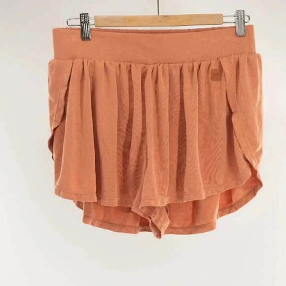 Superdry Women's casual shorts Superdry Flex | Terra Cotta Orange  | 10 - Picture 3 of 10